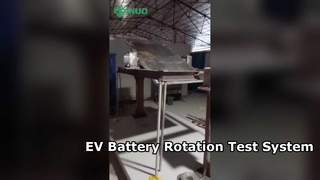 La batteria del tuo veicolo elettrico è sicura? Scopri il sistema di test di rotazione della batteria dei veicoli elettrici in azione!
