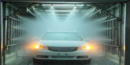 Ultime notizie aziendali su Sistema di Van Transport Vehicle Rain Test del passeggero