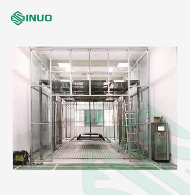 Buon prezzo Apparecchiatura di collaudo del veicolo elettrico della camera di prova EV dello spruzzo della pioggia del tettuccio apribile dell'automobile in linea