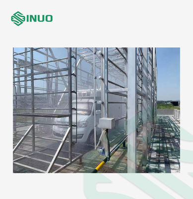 Buon prezzo Sistema automatico di prova della pioggia del veicolo di trasporto dell'attrezzatura di collaudo del veicolo elettrico in linea