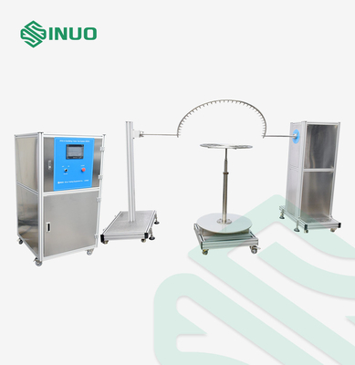Buon prezzo IPX3 IPX4 Macchina per la prova dell'impermeabilità del tubo oscillante IP in linea