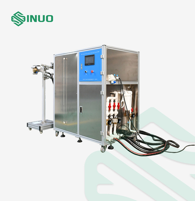 Buon prezzo IPX3 IPX4 Prova a spruzzo IPX5 IPX6 Sistema di prova a getto Macchina di prova a spruzzo e ugello a getto in linea