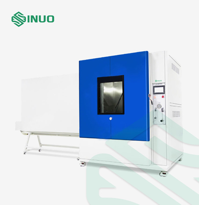 Buon prezzo Camera dell'umidità dell'attrezzatura di prova di protezione dell'ingresso dello spruzzo d'acqua di IEC 60529 IPX1 IPX6 in linea