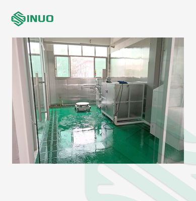 DIN40050-9 Sistema di prova di resistenza all'acqua ad alta pressione IPX9K di tipo aperto