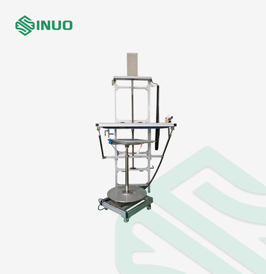 IPX1 IPX2 Prova di pioggia Sistema di prova a prova di goccioline di pioggia verticale per elettronica