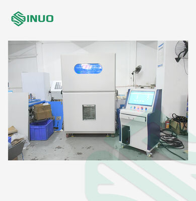 Buon prezzo IEC 62133 Camera di prova per la prova di sicurezza del litio per la frantumazione delle batterie e per la penetrazione dei chiodi in linea