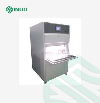 Buon prezzo Camera di prova programmabile di intemperamento da arco di xenon per simulazione climatica e invecchiamento accelerato della luce solare in linea