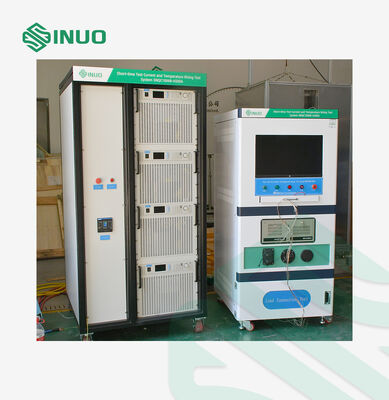 Buon prezzo Apparecchiatura di prova per connettori EV per test di aumento della temperatura e corrente di breve durata IEC 62196 6500A in linea