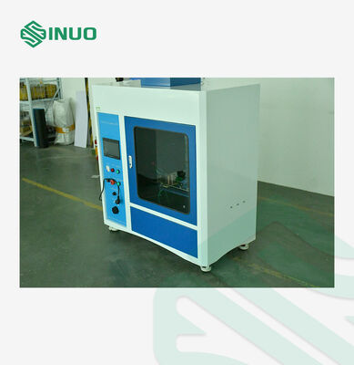 Tester per filo incandescente con controllo PLC e touchscreen da 7 pollici per apparecchiature di prova di infiammabilità con intervallo 500°C–960°C Conforme a IEC 60695 e UL746A