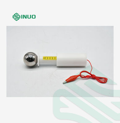 Sonda di prova 50N conforme a IEC 61032 A per test anti-shock e IP1X