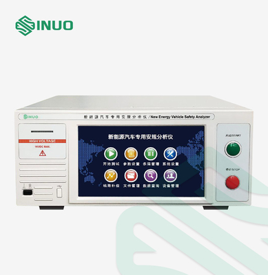 12 veicolo elettrico elettrico di IEC 61851 del tester di sicurezza di equalizzazione potenziale dei canali