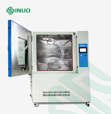 Buon prezzo Camera di prova a getto d'acqua IEC60529 IPX9K, tester controllato da PLC da 80-100 bar e 80°C per ricambi auto EV in linea